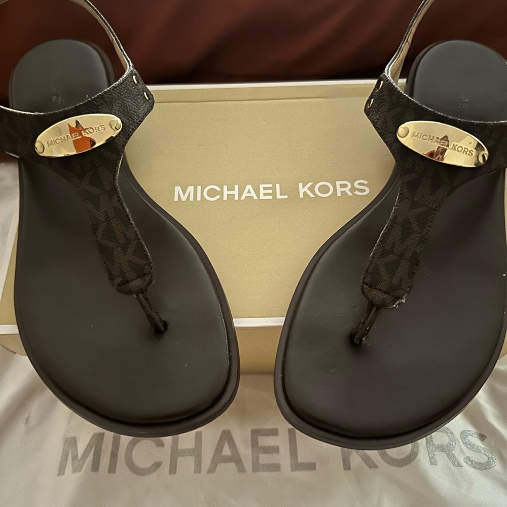 Michael Kors sandals size 10 worn twice